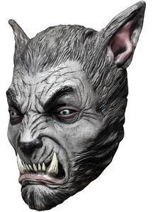 Beast Silver Wolf Latex Mask For Halloween