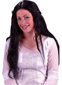 Black Wig For Fairy Costume