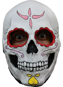 Catrina Skull Latex Mask For Halloween
