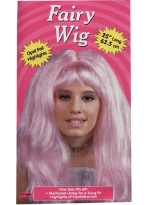 Crystal Pink Wig For Women