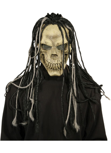 Dead Dread Mask W/Hair For Halloween