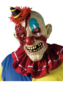 Fearsome Faces Clown Mask For Halloween
