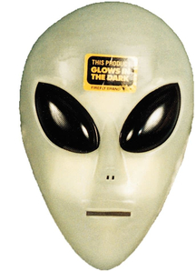 Glo Alien Mask For Adults