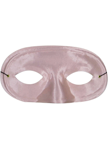 Half Domino Mask Pink For Adults