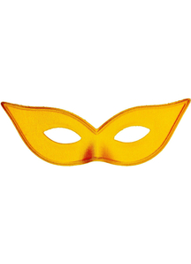 Harlequin Mask Satin Gold For Adults