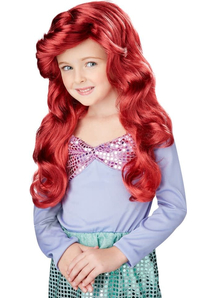 Lil Red Wig For Mermaid Costume