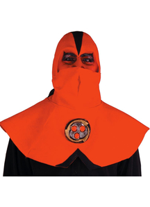 Ninja Devil Half Mask With Hood For Halloween