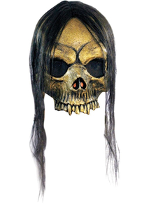 Open Gold Skull For Halloween