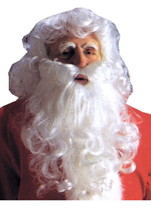 Santa Wig And Beard Economy For Christmas