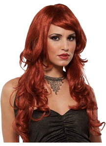 Supermodel Auburn Wig For Women