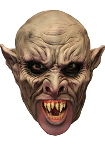 Vamp Chinless Latex Mask For Halloween