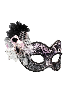 Venetian Showgirl Mask For Masquerade