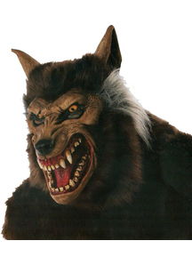 Werewolf Deluxe Mask For Halloween