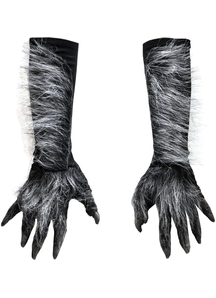 Werewolf Hands Gray For Adults