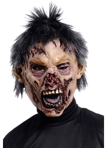 Zombie Latex Mask For Halloween - 18087