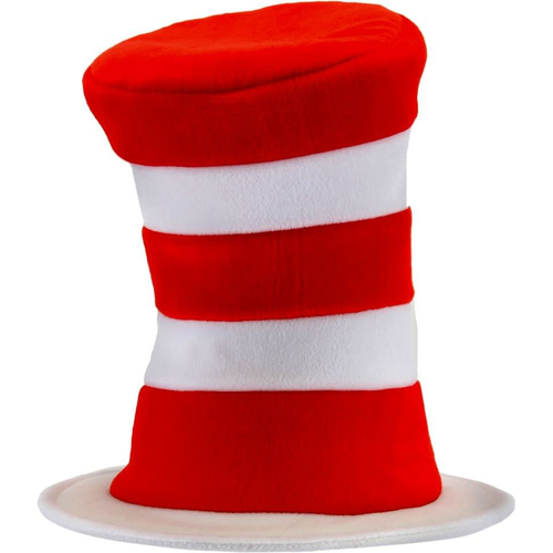 Cat In Hat Hat Dlx For Adults