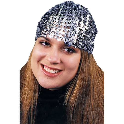 Cloche Hat Sequin Black For All