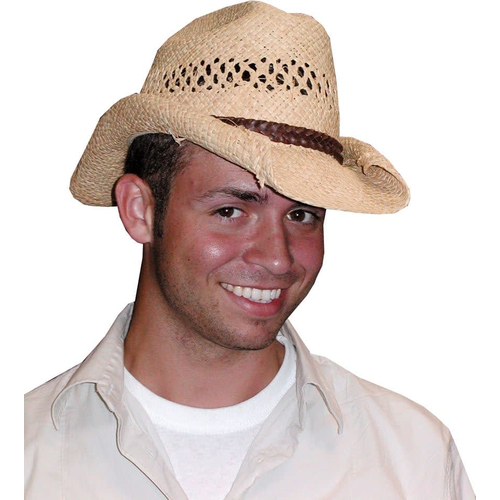 Cowboy Hat Rolled Beige For All