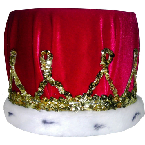 Crown Sequin With Red Turban For All