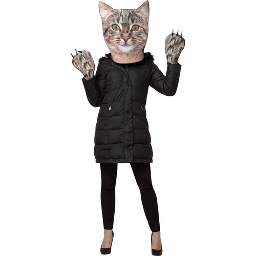 Kitty Kit Photo Print Mask For Adults