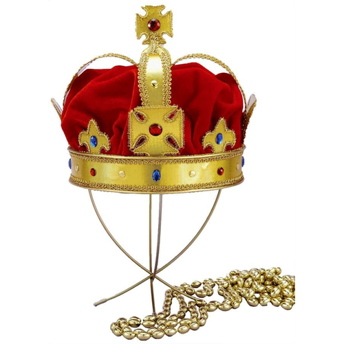 Regal King Crown For Adult