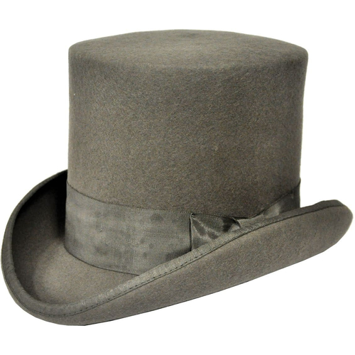 Tall Hat Grey Medium For Men