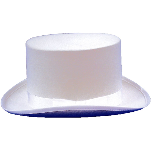Top Hat Felt White Small For Men