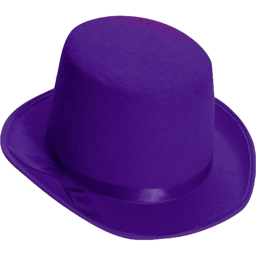 Top Hat For Adults Purple