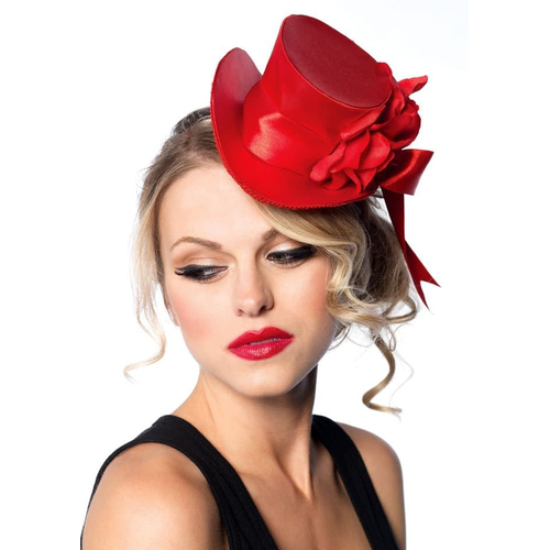 Top Hat Mini Satin Red For All