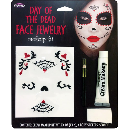 Face Jewelry For Day Of The Dead