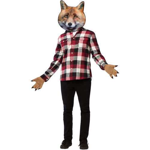 Fox Head With Paws