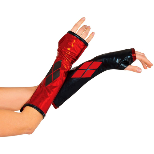 Harley Quinn Gauntlets For Adults