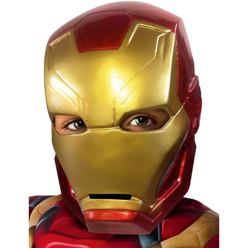 Iron Man 1/2 Mask Child