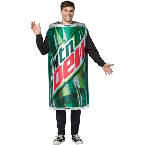 Mtn Dew Can Adult Costume