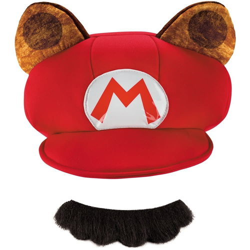 Raccoon Hat And Moustache For Adults