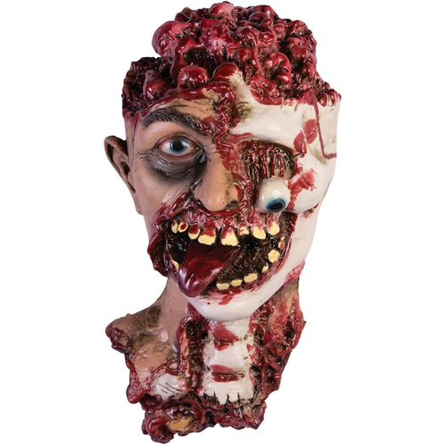 Rotted Zombie Head Prop