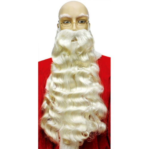 Santa Beard White