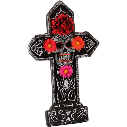 Spider Theme Tombstone For Day Of The Dead