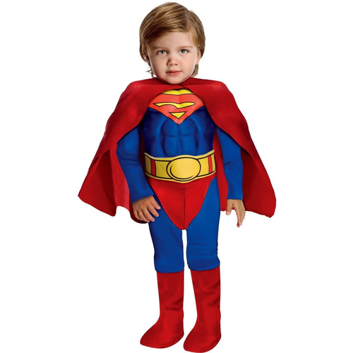 Superman Muscle Toddler Costume