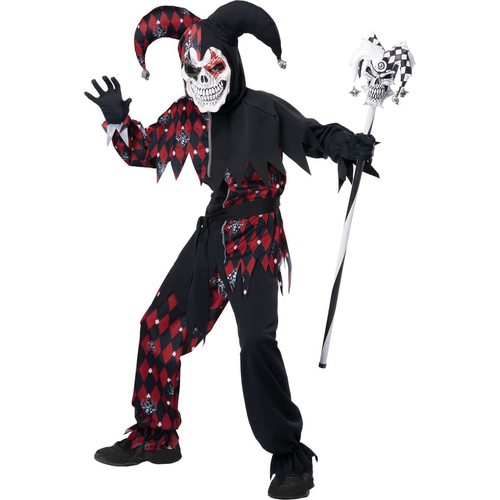 Angry Jester Child Costume