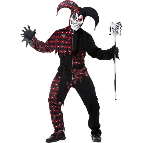 Angry Jester Costume for Adults