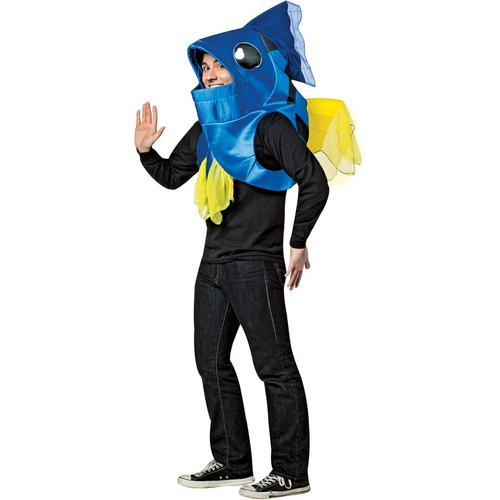 Blue Fish Adult Costume