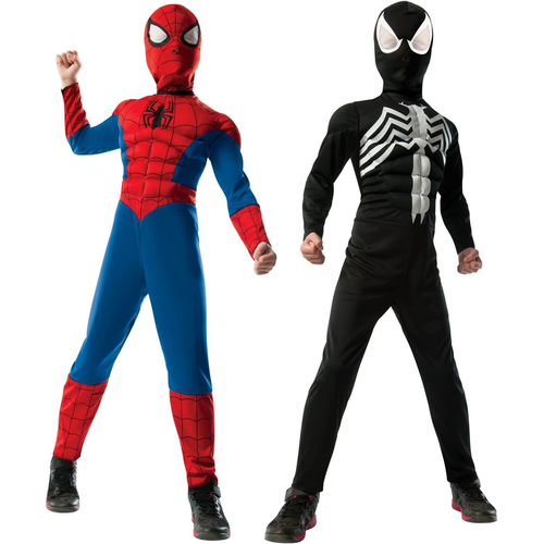 Deluxe Reversible Spiderman Child Costume