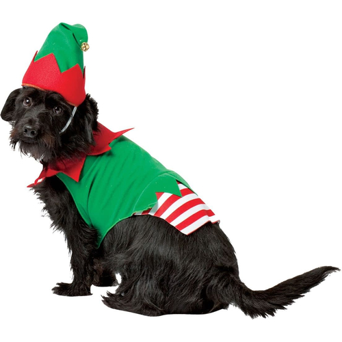 Elf Dog Costume for large dogs