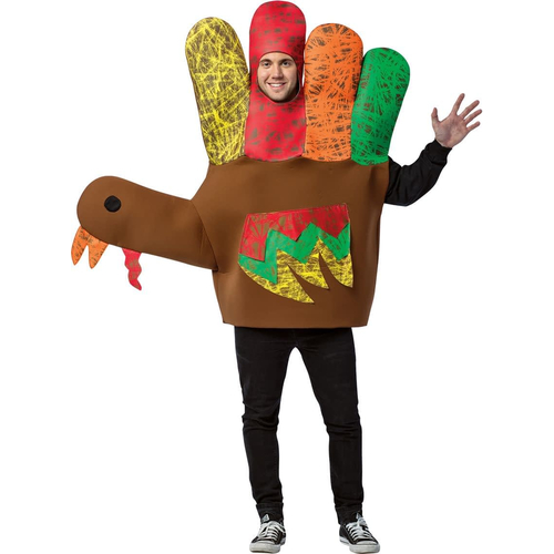 Hand Turkey Adult Costume