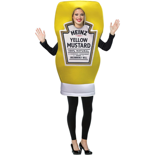 Heinz Bottle Mustard Adult Costume