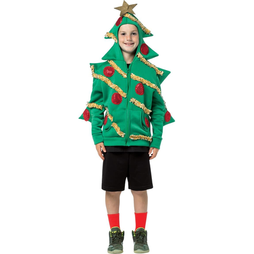 Hoodie Christmas Tree Child
