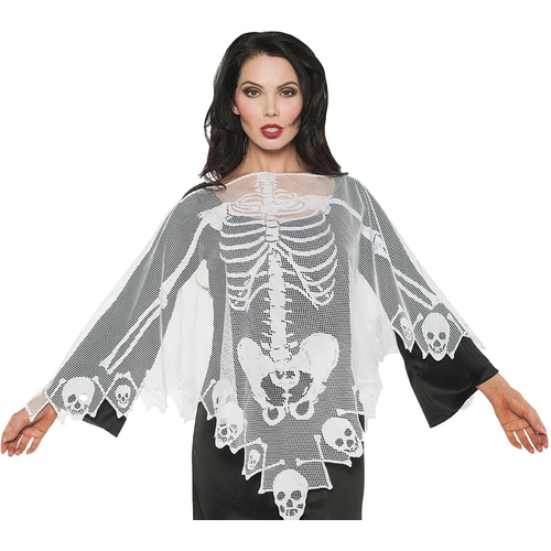 Lace Poncho Skeleton