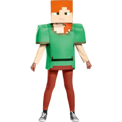 Minecraft Alex Child Costume