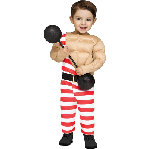Muscle Man Child Toddler Costume